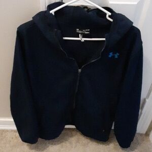 Under Armour Navy Blue Hooded Jacket